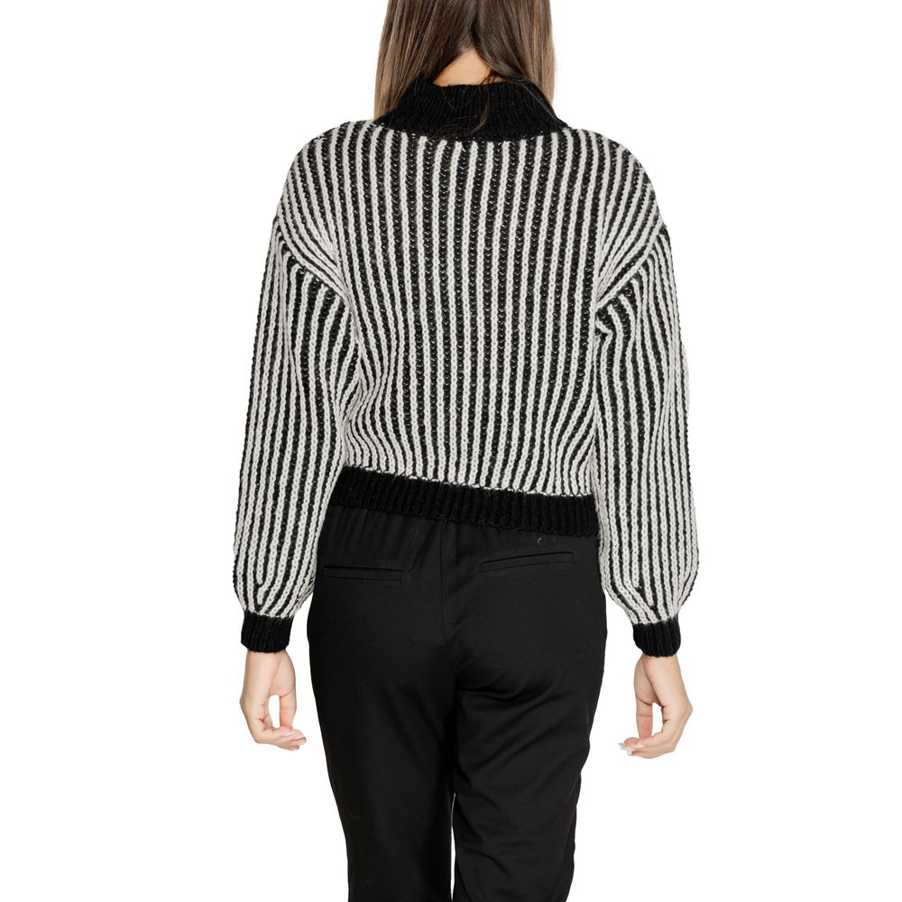 - Black Polyester Sweater