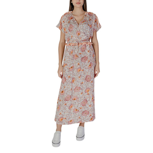 Vibrant Multicolor Cotton Dress for Women