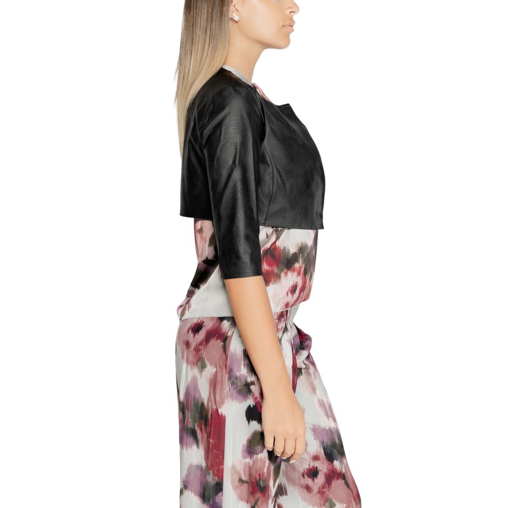 Black Polyethylene Tops & T-Shirt - Women’s Shoulder Cover