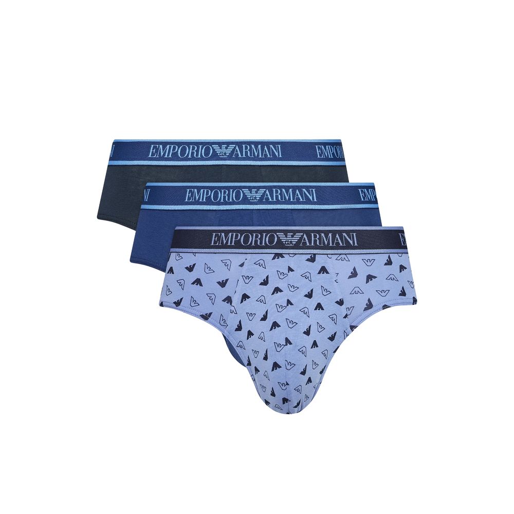 Blue Cotton Underwear for Men - Fall/Winter Collection