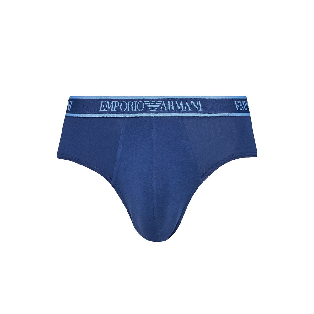 Blue Cotton Underwear for Men - Fall/Winter Collection