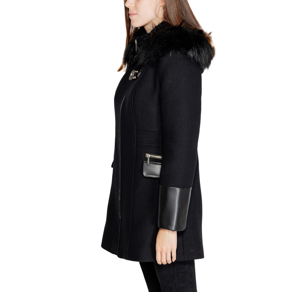Elegant Black Wool Jackets & Coats for Women