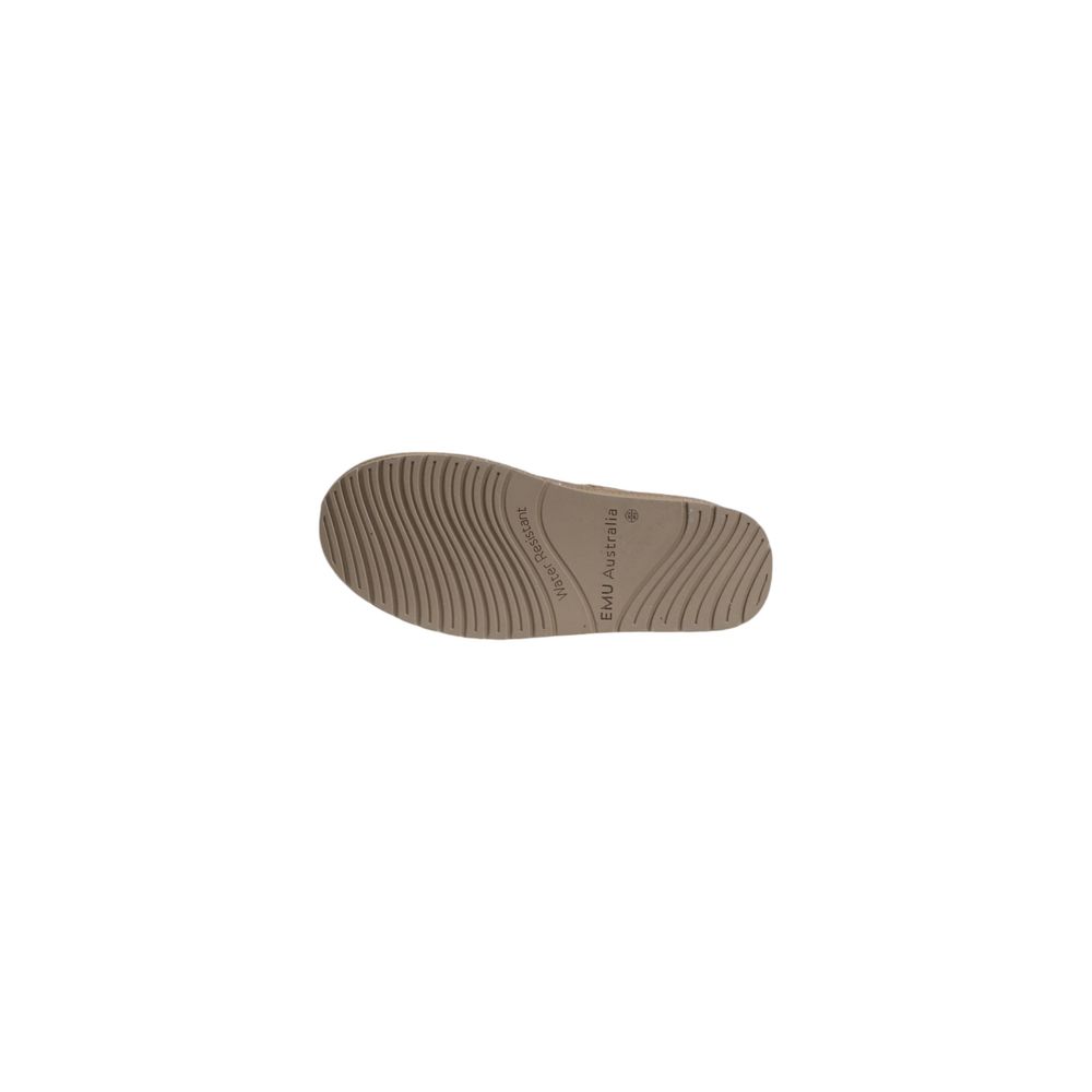EMU Australia Gray Leather Ankle Boots for Women