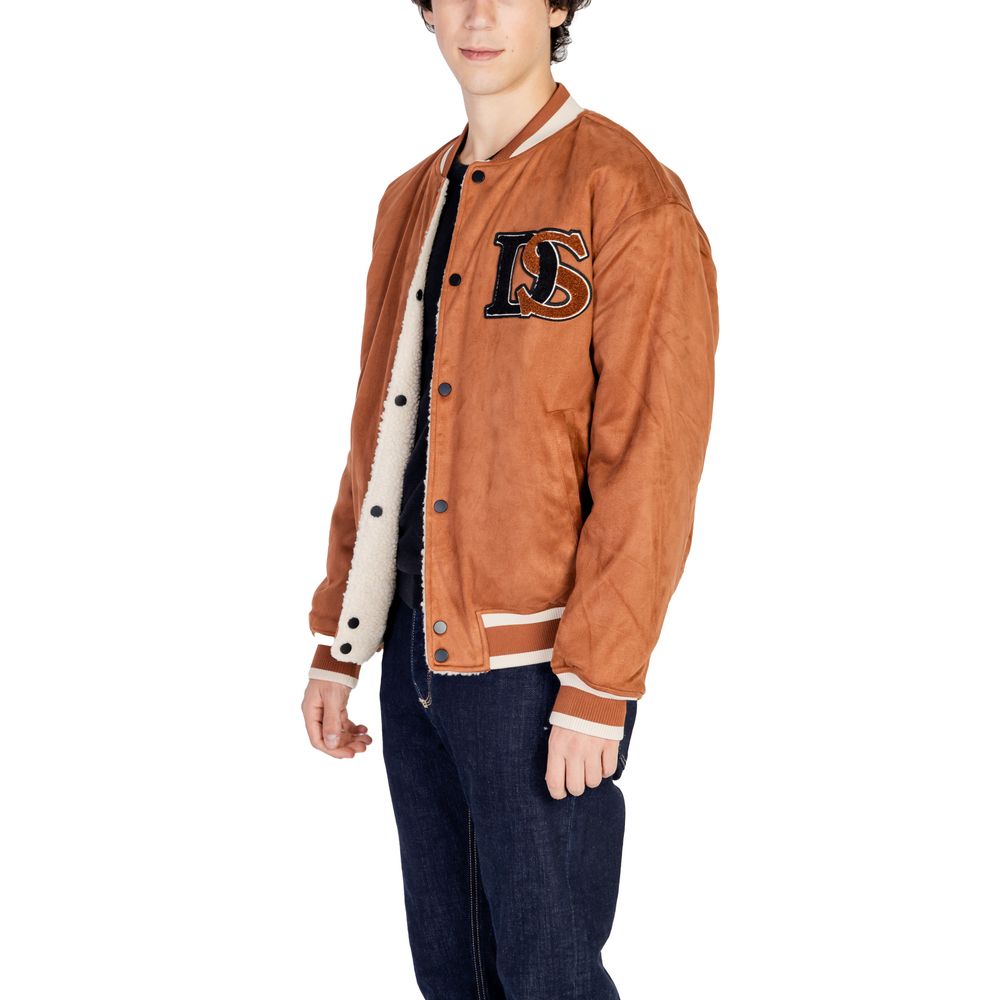 Only & Sons Brown Polyester Jacket for Men