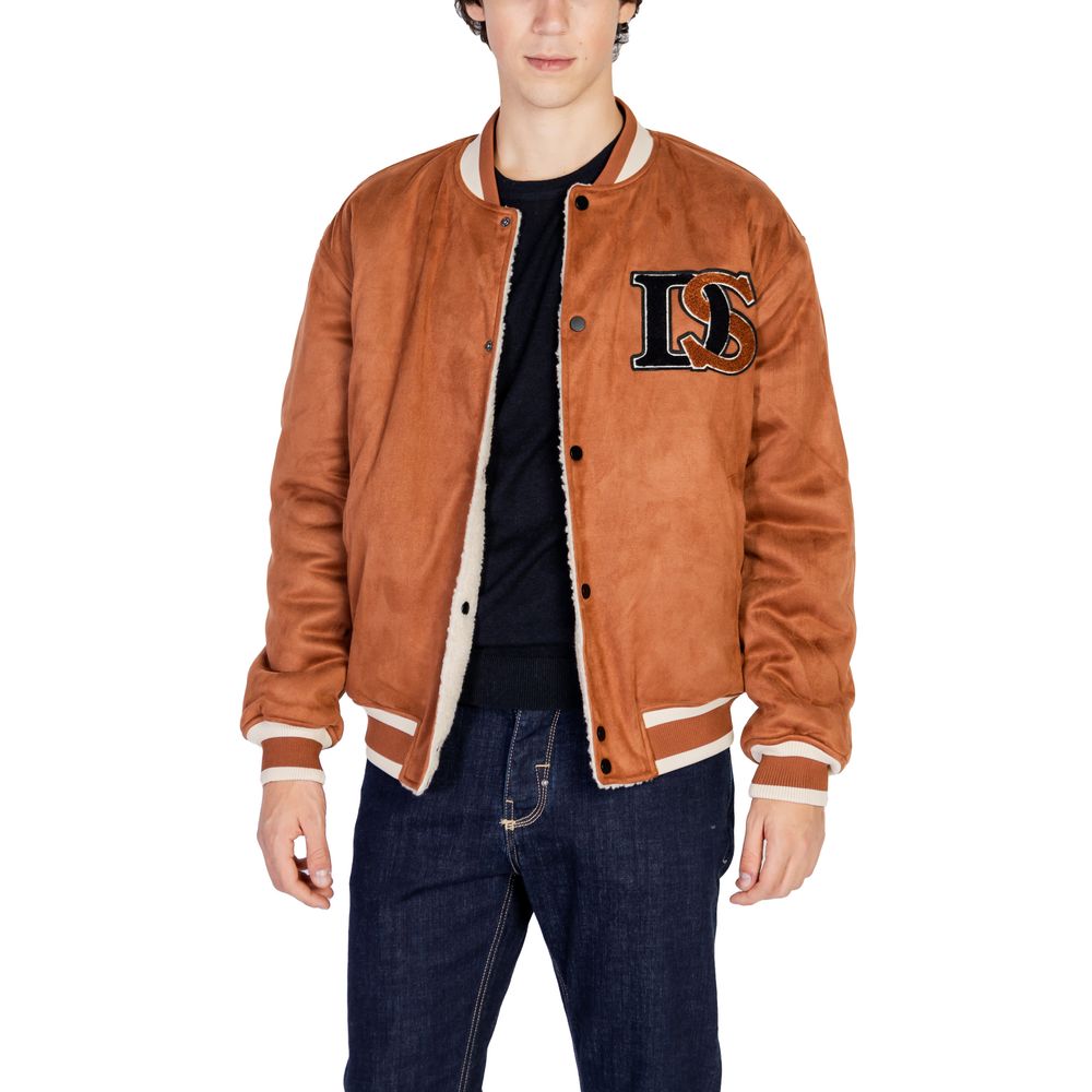 Only & Sons Brown Polyester Jacket for Men