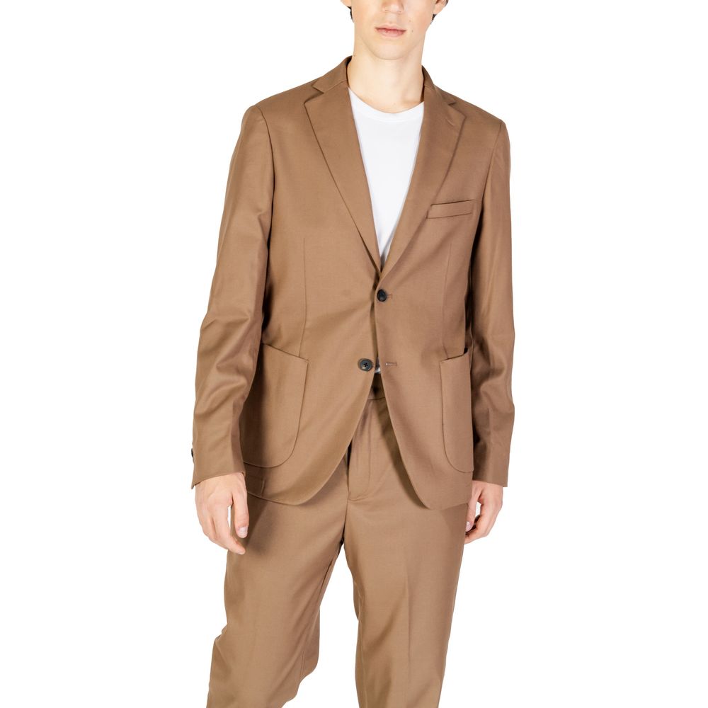 Hamaki-Ho Men's Beige Blazer