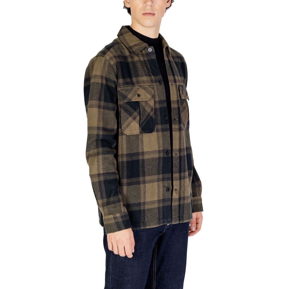 Green Cotton Shirt - Men's Fall/Winter Collection