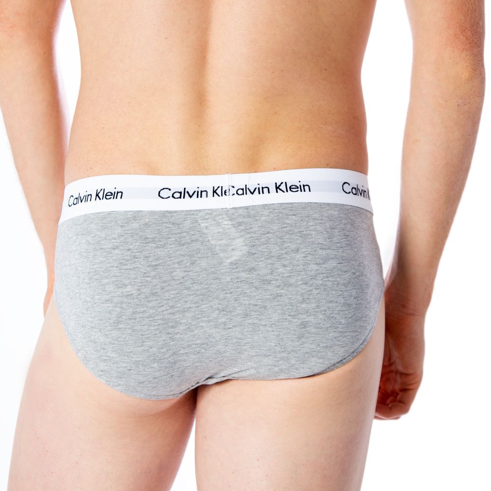 Calvin Klein 3 Pack of Men's Briefs - White/Grey/Black