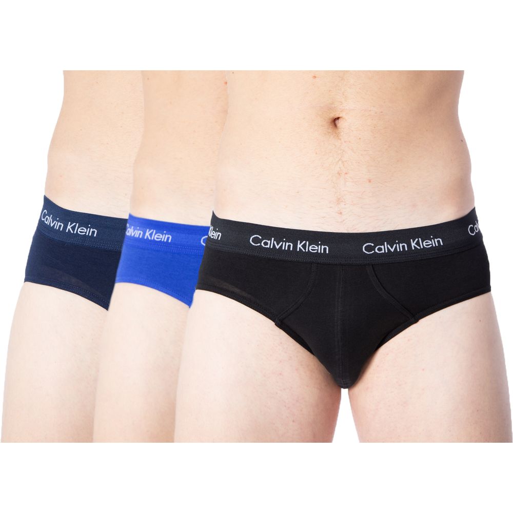 Calvin Klein 3 Pack of Black/Navy/Blue Men's Briefs