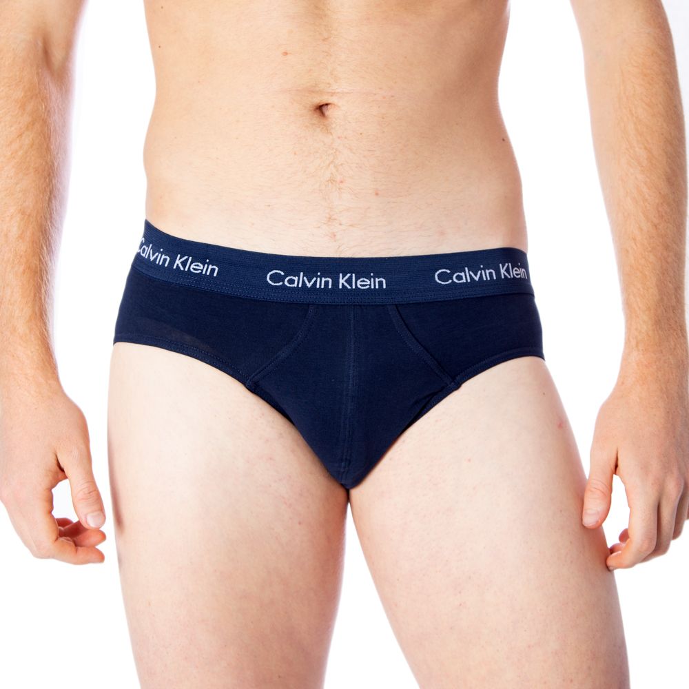 Calvin Klein 3 Pack of Black/Navy/Blue Men's Briefs
