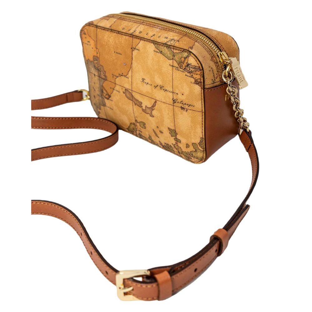 Chic Beige Cotton Handbag for Women