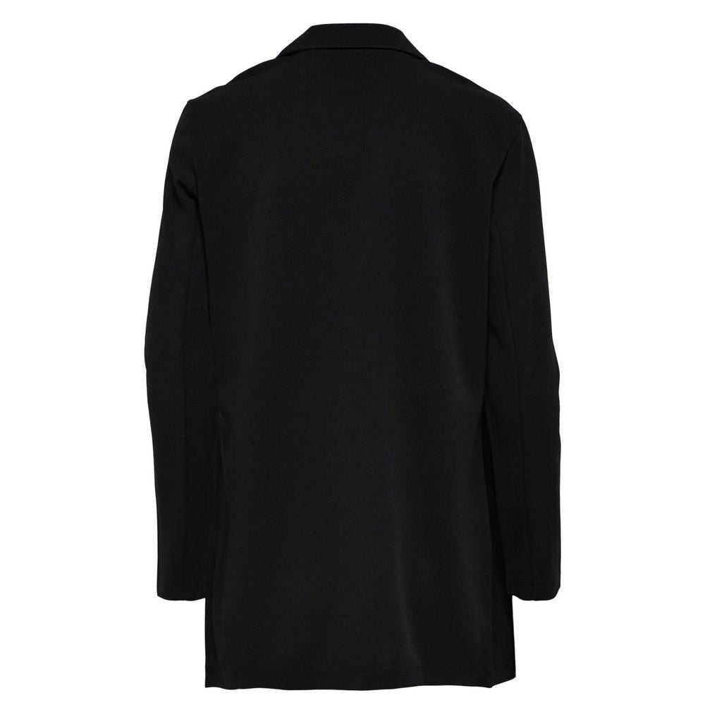 Elegant Black Polyester Suit & Blazer for Women