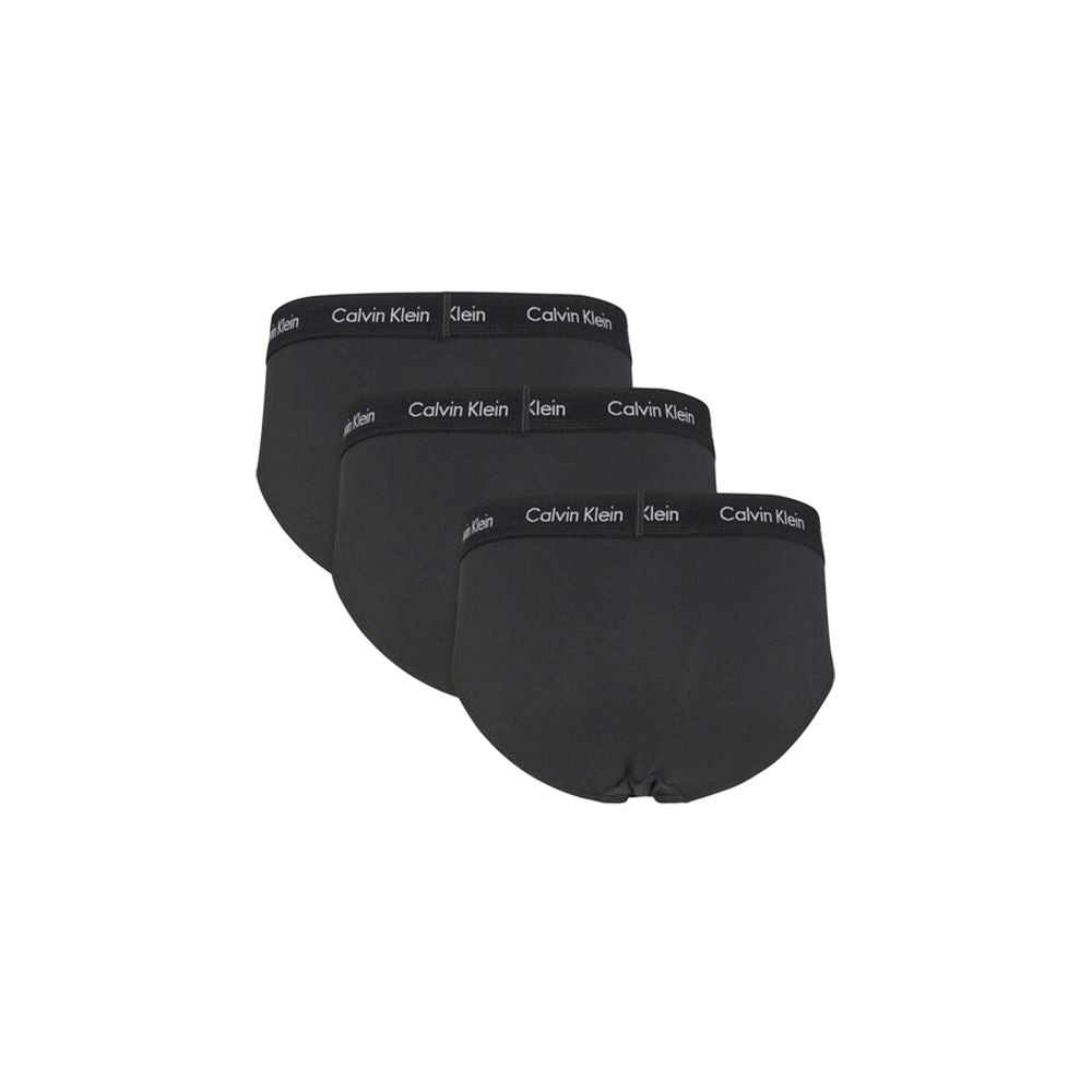 Men’s Black Elastane Underwear Briefs - Spring/Summer Collection