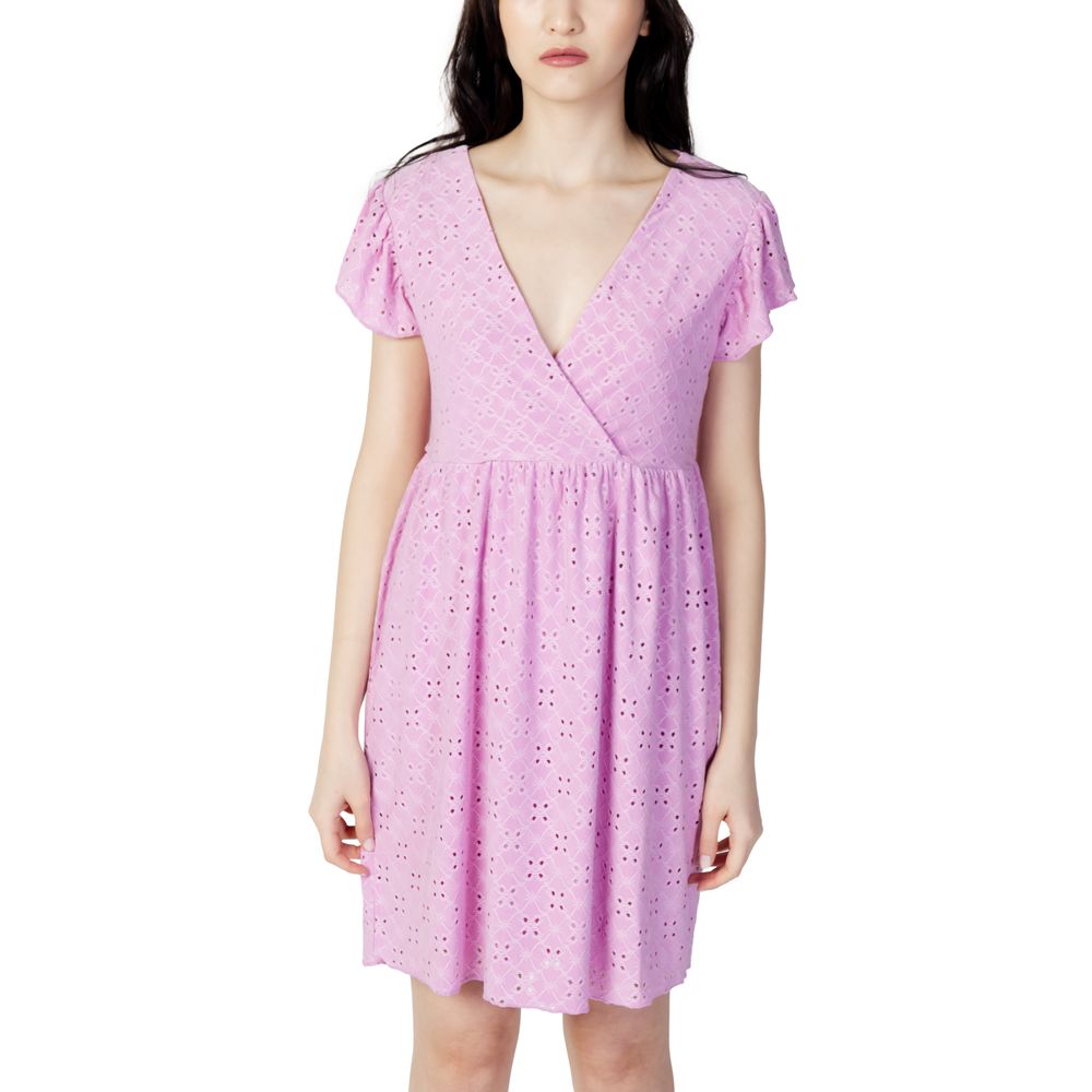 Multicolor Polyethylene Dress for Women
