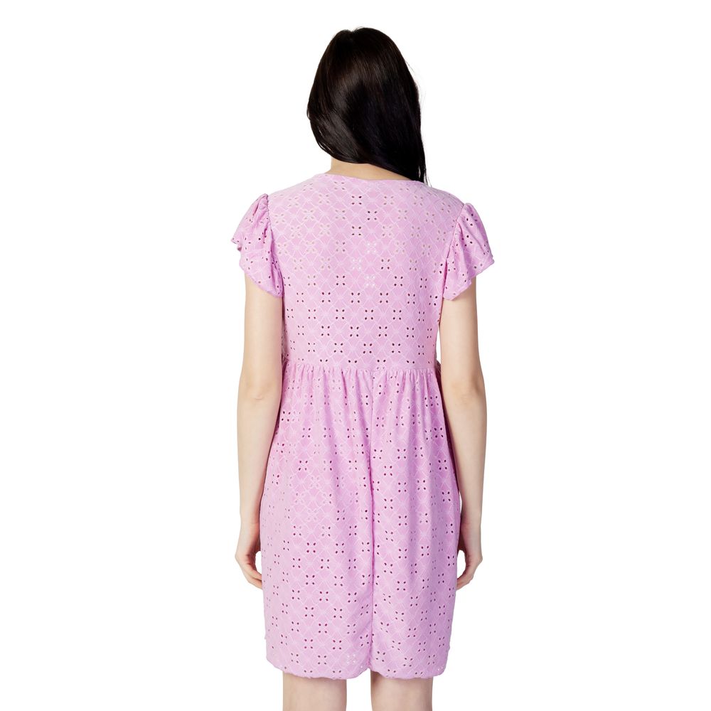 Multicolor Polyethylene Dress for Women