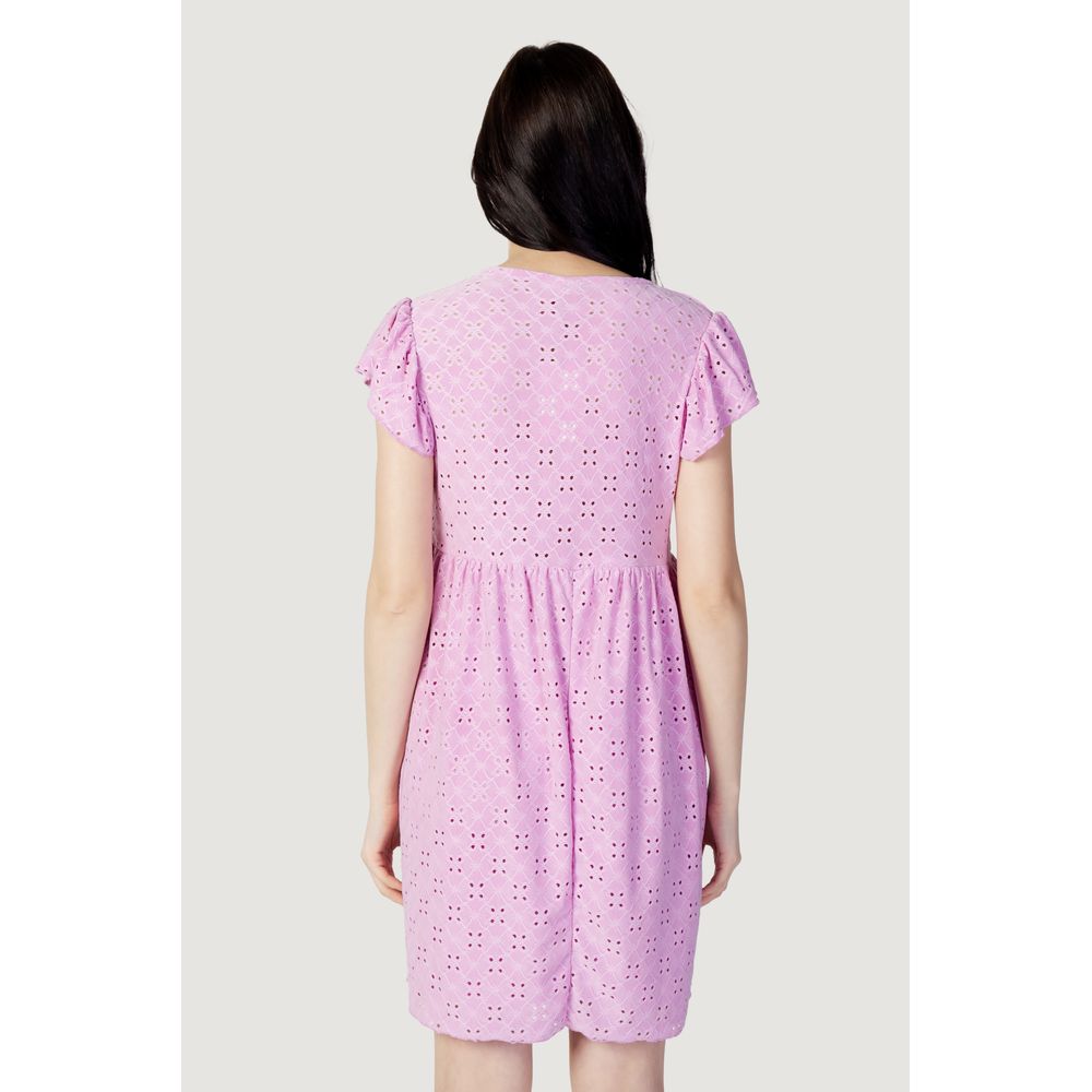 Multicolor Polyethylene Dress for Women