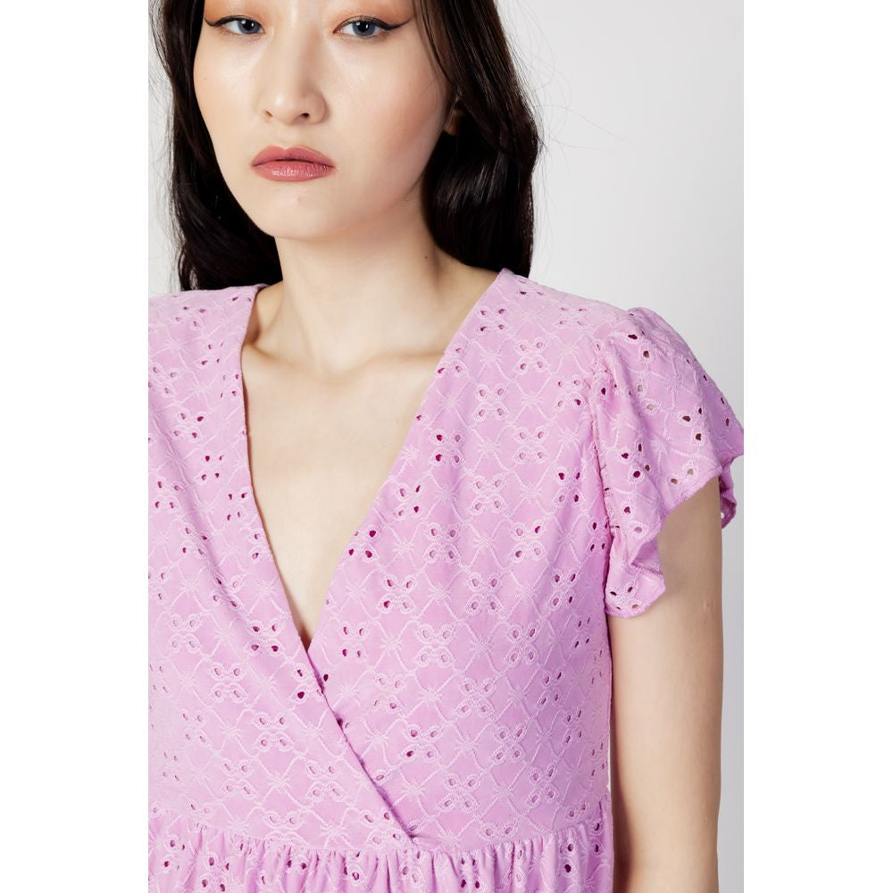 Multicolor Polyethylene Dress for Women