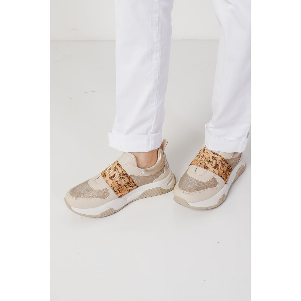 Blauer Women's White Cotton Cigarette Pants