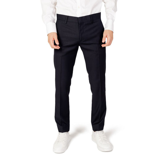 Antony Morato Blue Polyester Suit Trousers for Men