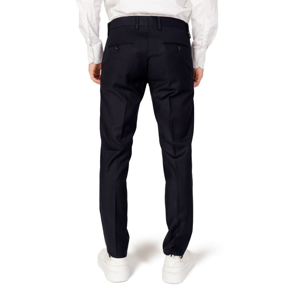 Antony Morato Blue Polyester Suit Trousers for Men