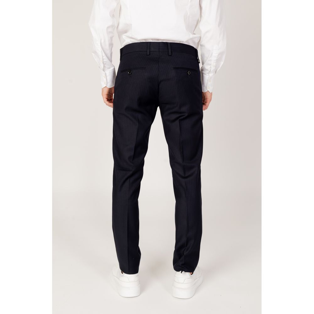 Antony Morato Blue Polyester Suit Trousers for Men