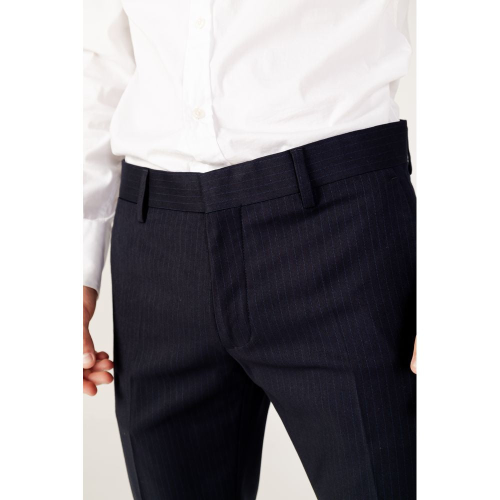 Antony Morato Blue Polyester Suit Trousers for Men