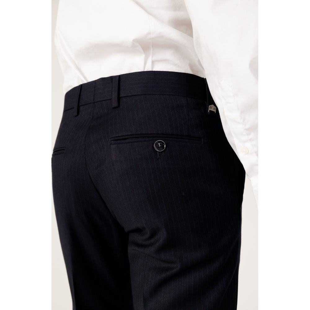 Antony Morato Blue Polyester Suit Trousers for Men