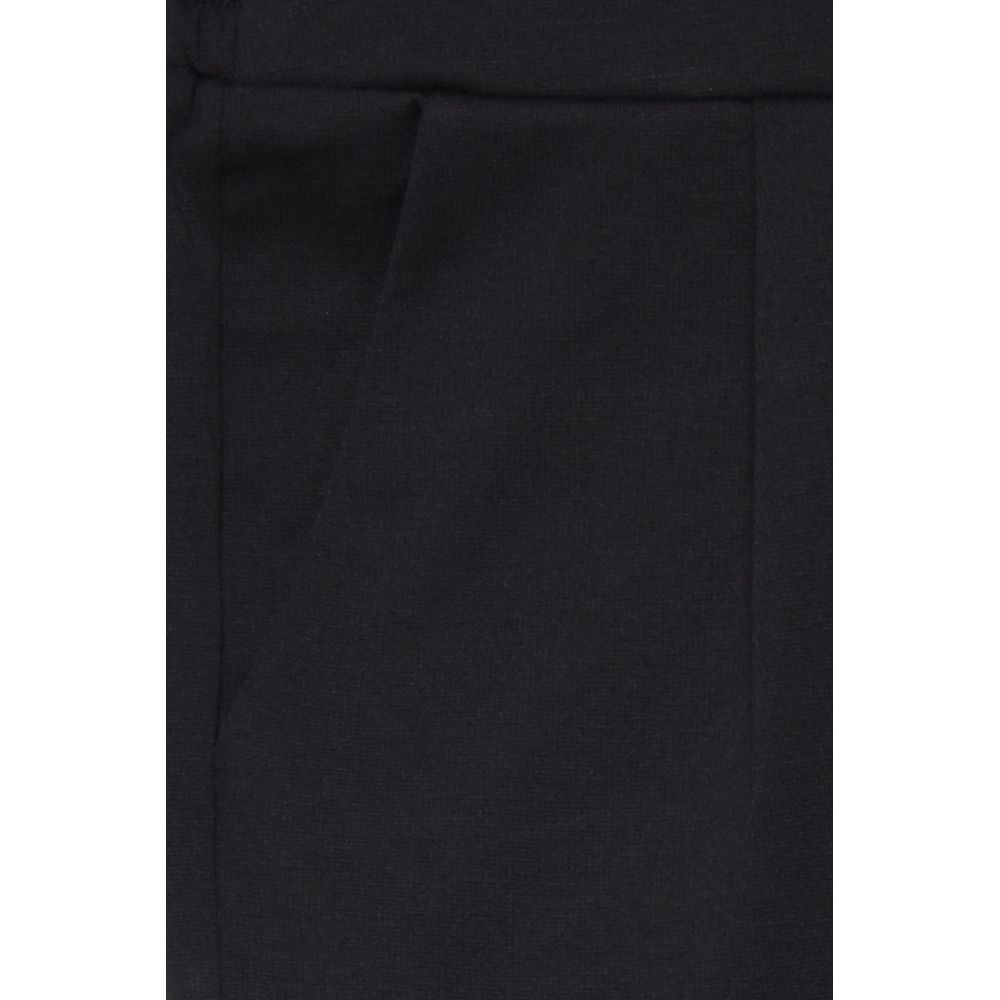 Elevate Your Style with the Black Polyester Skirt