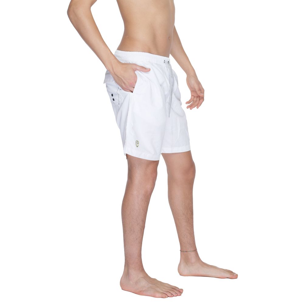Blauer White Polyamide Men's Swimsuit