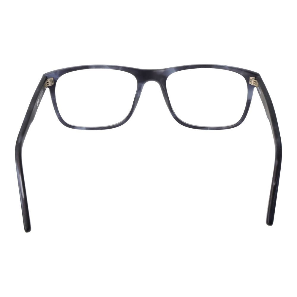 Spy Blue Unisex Optical Frames – Square Full-Rim, 55mm