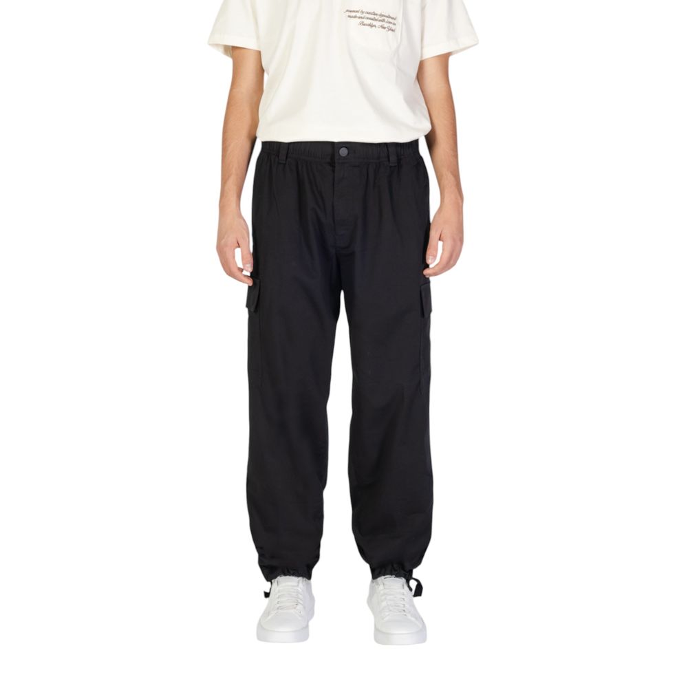 Calvin Klein Jeans Black Cotton Cotton Jeans & Pant