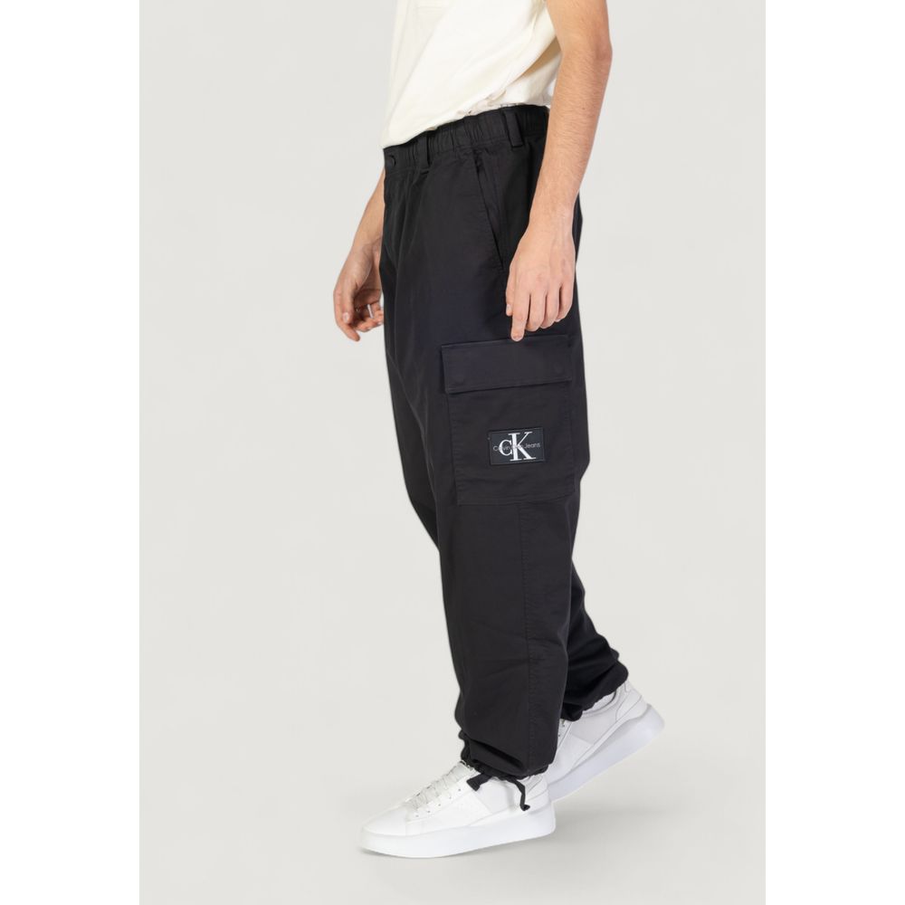 Calvin Klein Jeans Black Cotton Cotton Jeans & Pant