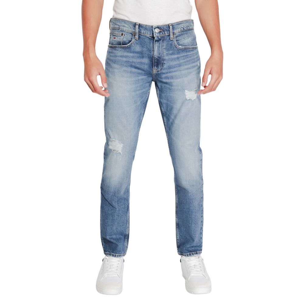 Tommy Hilfiger Men's Blue Cotton Jeans