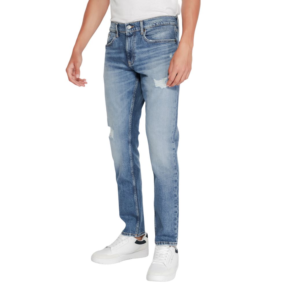 Tommy Hilfiger Men's Blue Cotton Jeans