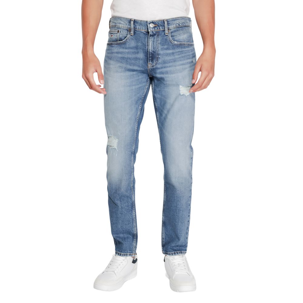 Tommy Hilfiger Men's Blue Cotton Jeans