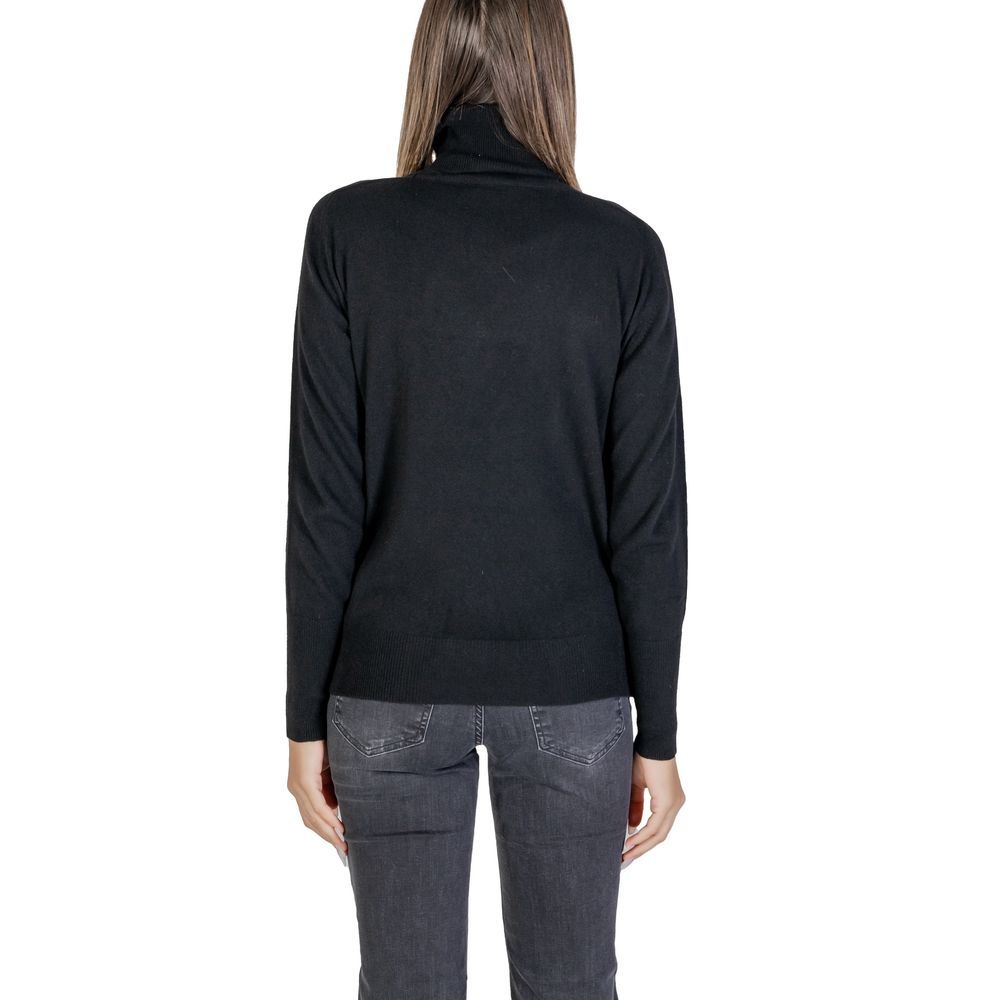 - Black Viscose Sweater