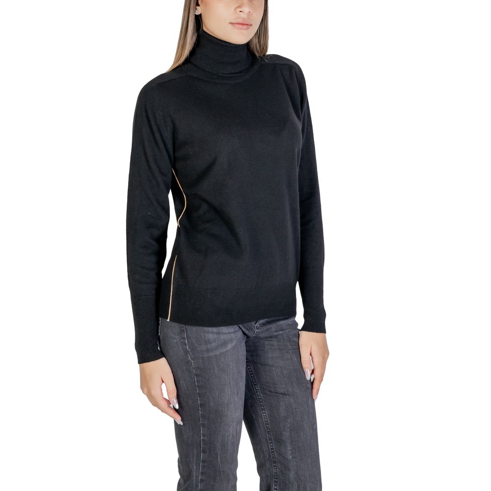 - Black Viscose Sweater