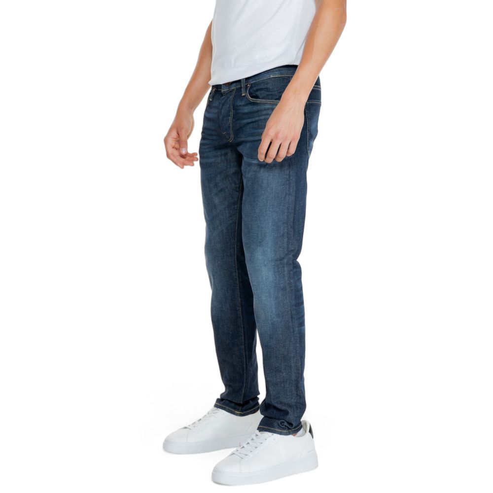 Jack Jones Blue Cotton Jeans - Stylish Comfort for Every Occasion