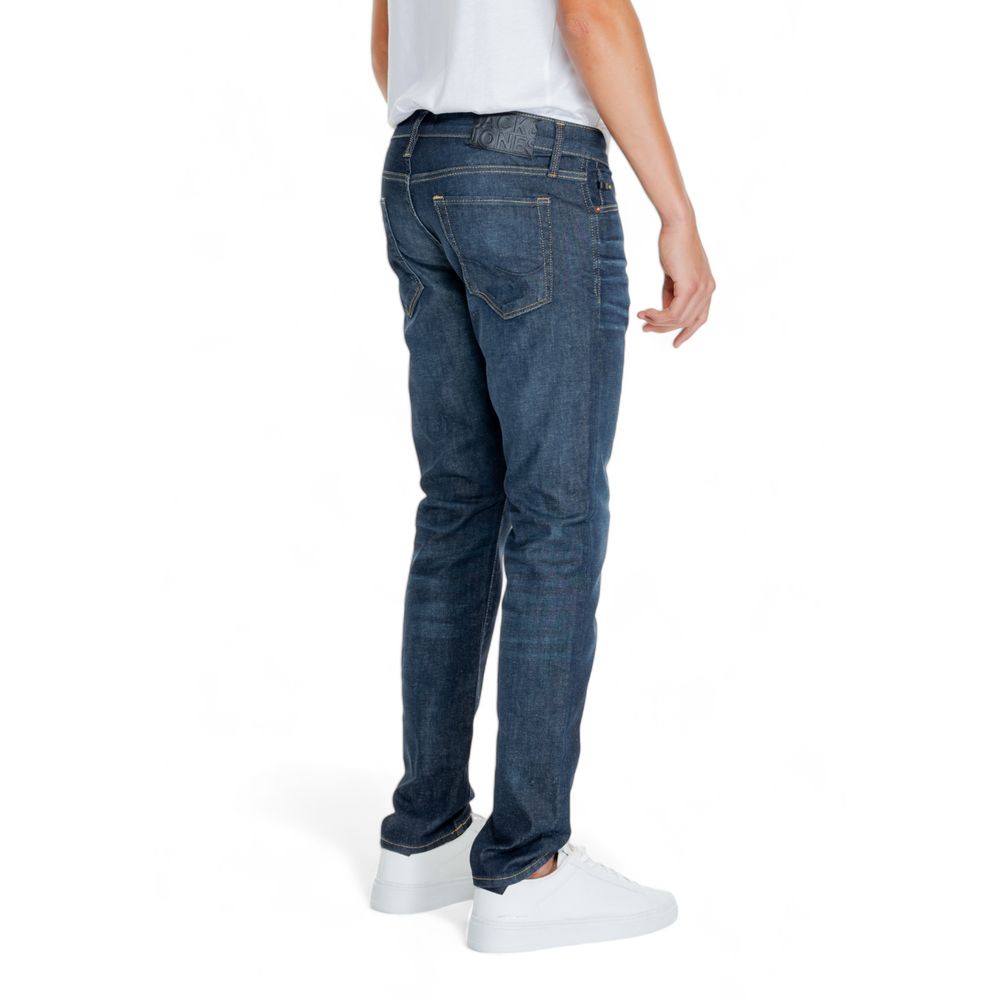 Jack Jones Blue Cotton Jeans - Stylish Comfort for Every Occasion