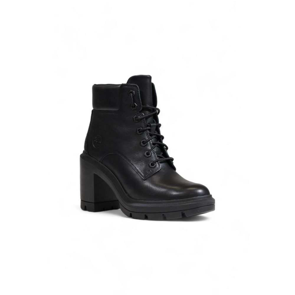 Sustainable Black Recycled Leather Pump