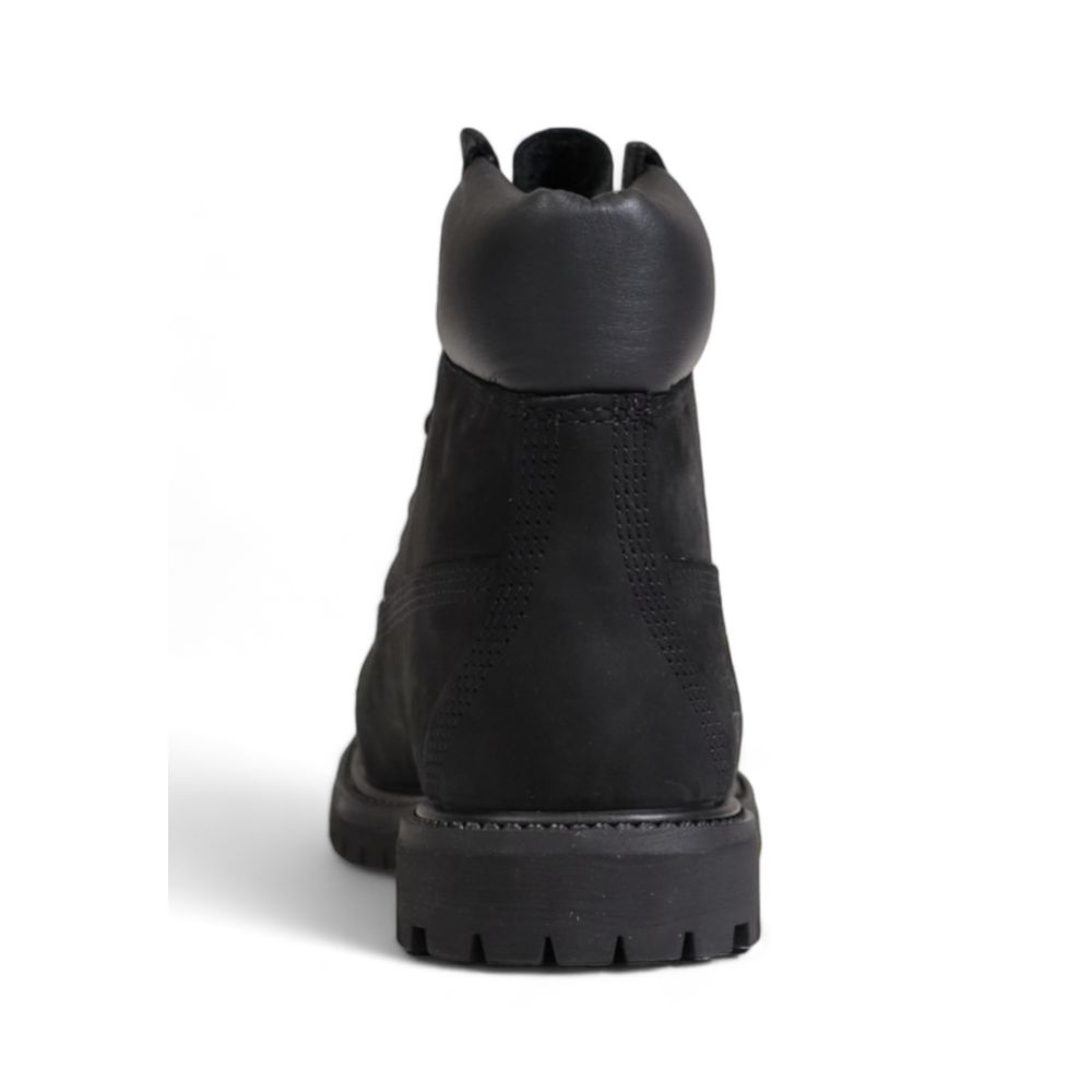 Black Recycled Leather Boot – Sustainable Elegance for the Modern Woman
