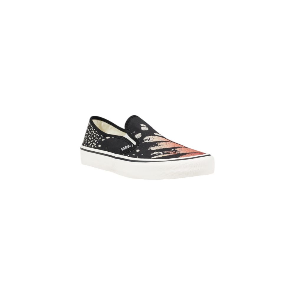 Vans Black Leather Sneakers for Women