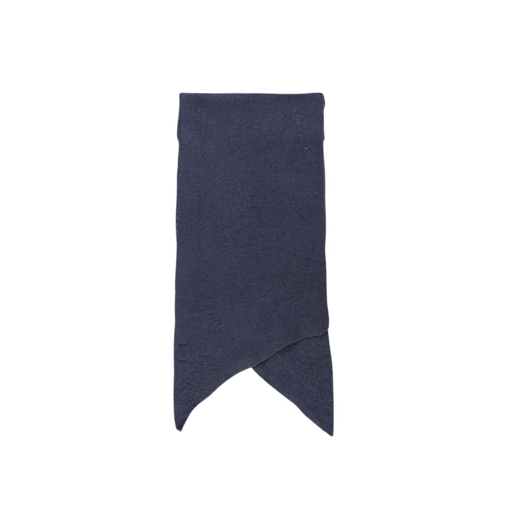 Eco-Chic Blue Recycled Polyester Scarf
