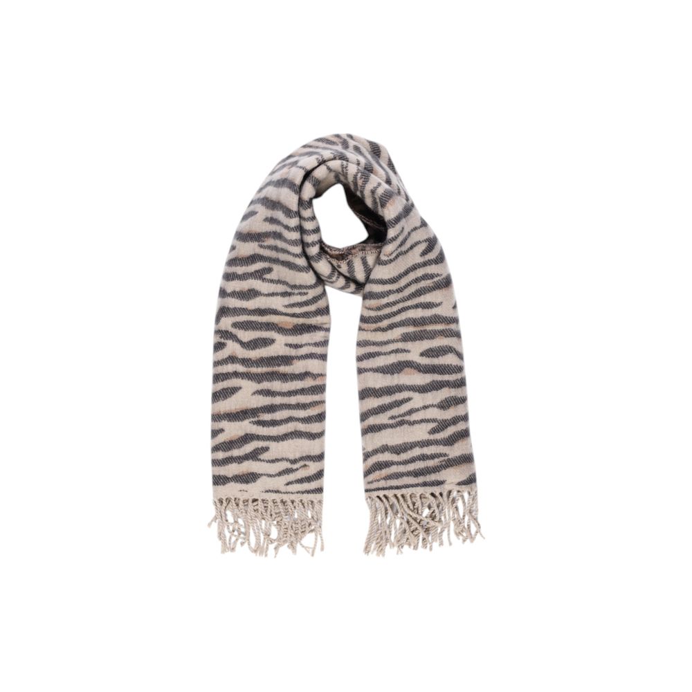 Beige Acrylic Scarf for Women