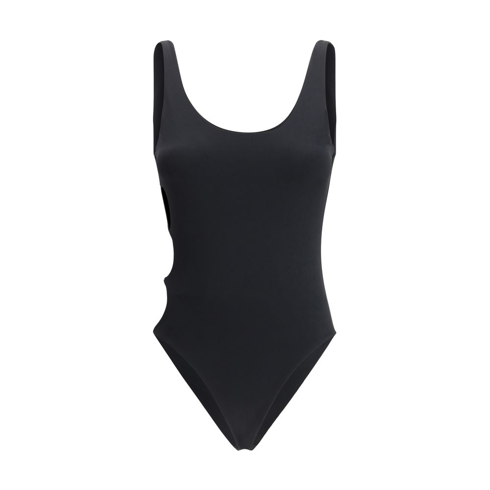 Versace Monochrome Medusa One-Piece Swimsuit