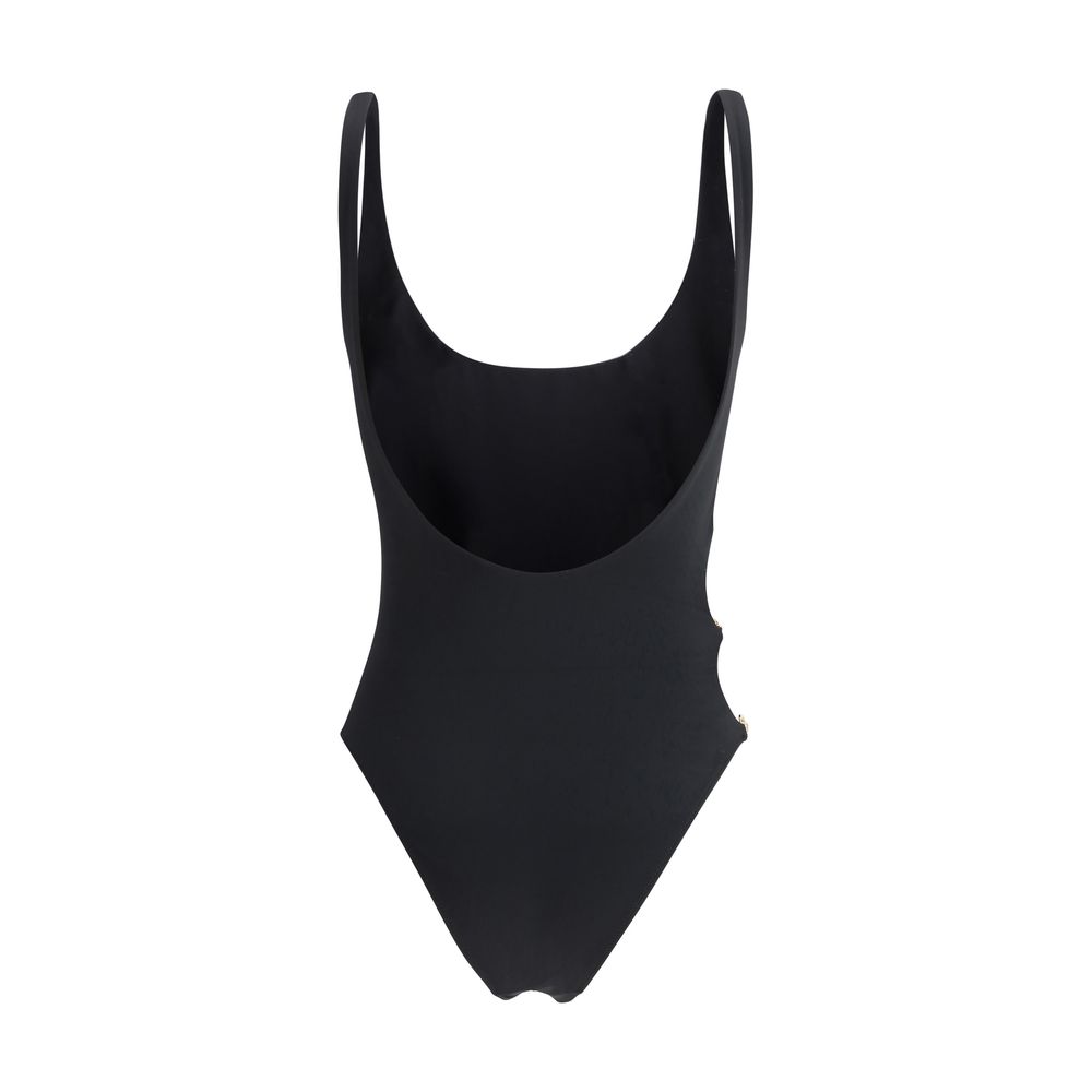 Versace Monochrome Medusa One-Piece Swimsuit