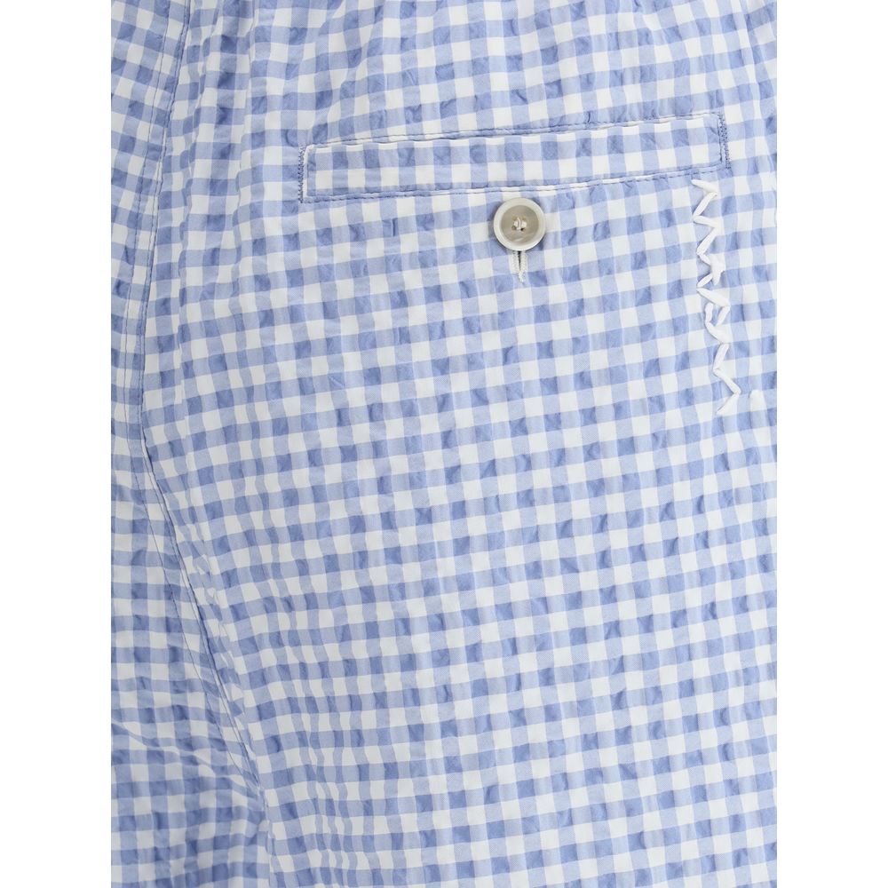 Marni Knee-Length Vichy Shorts