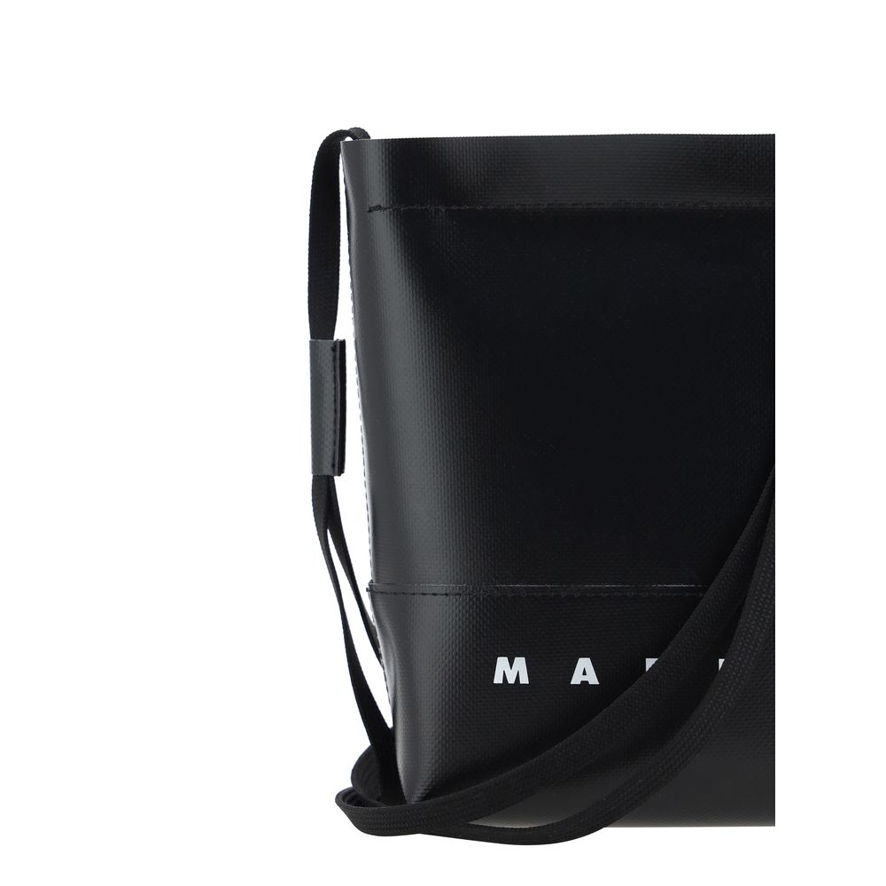 Marni Coated Canvas Shoulder Bag