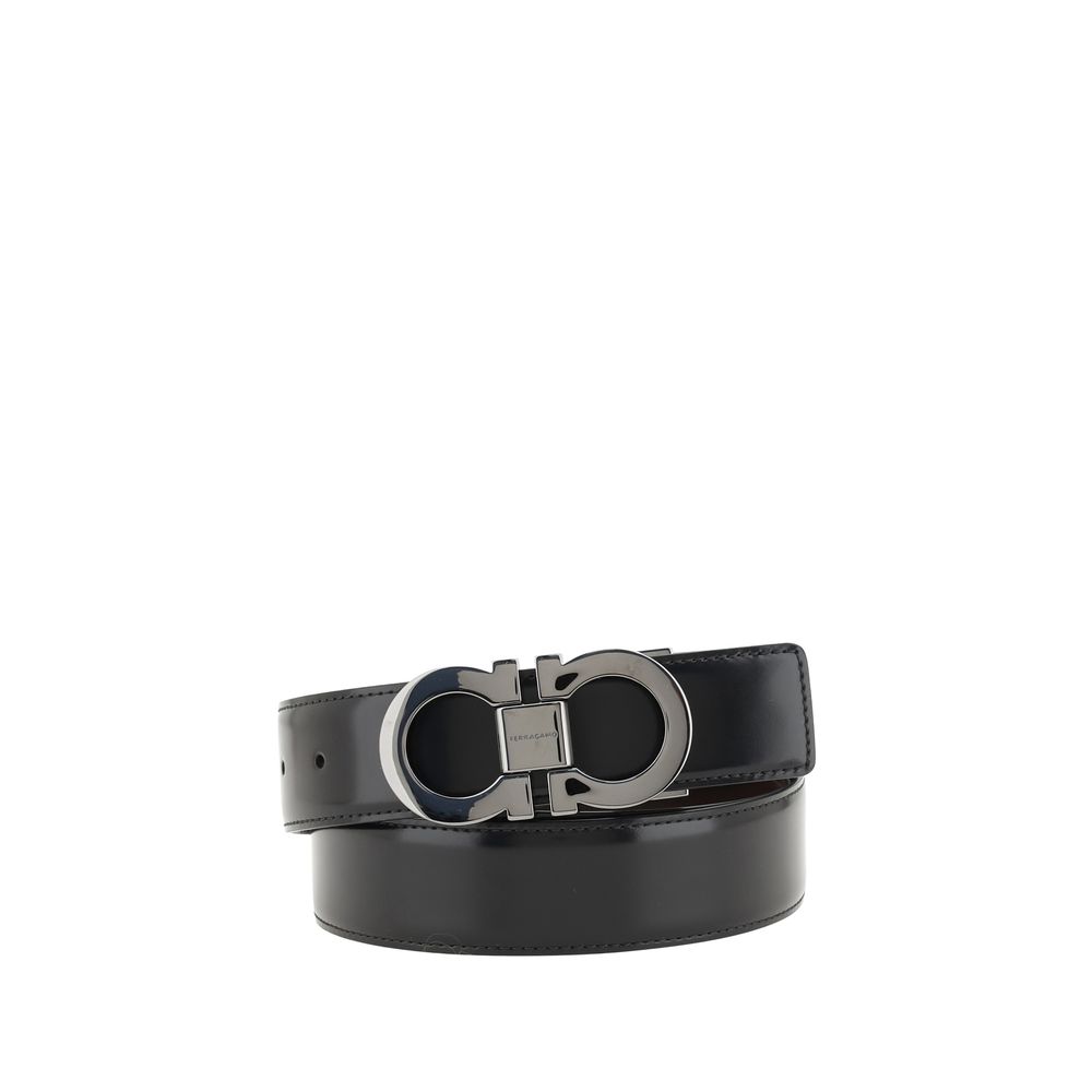 Ferragamo Calfskin Reversible Belt