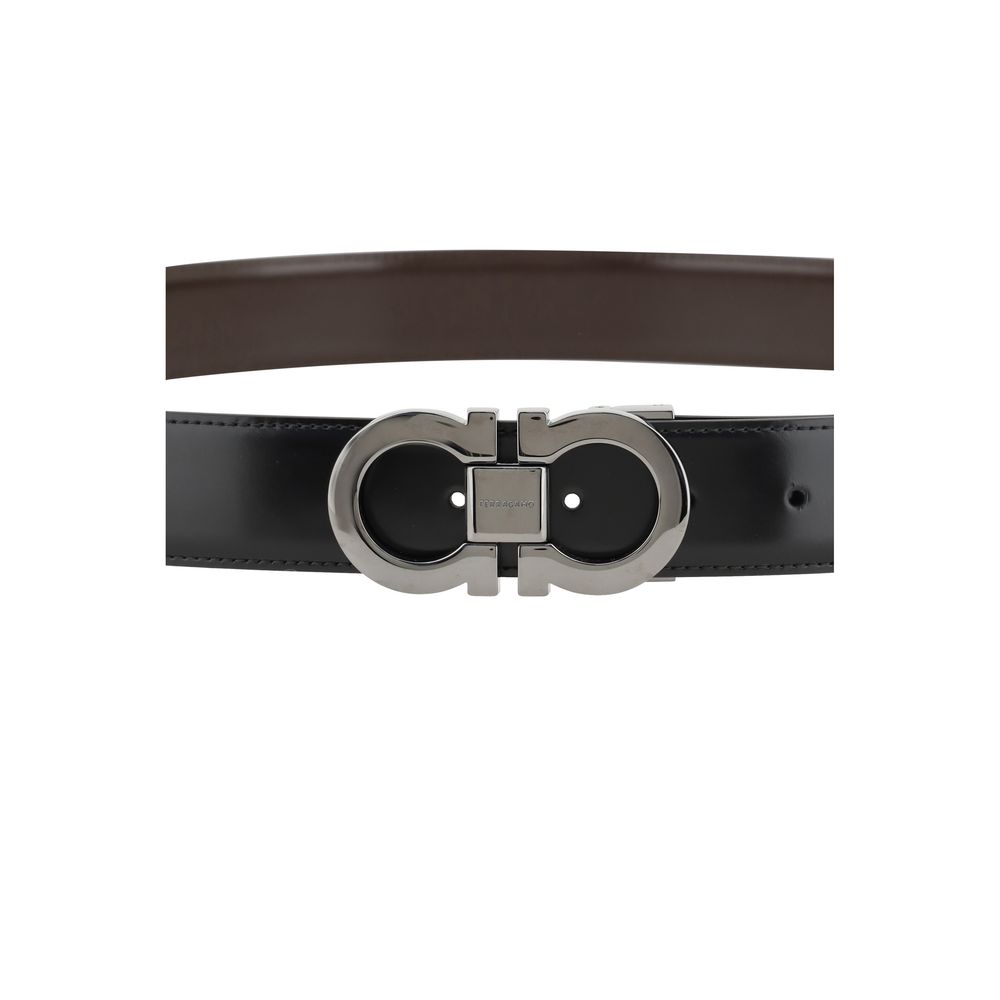 Ferragamo Calfskin Reversible Belt